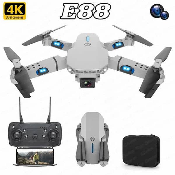 E88PRO Foldable Camera Drone High Quality Camera Drone with Free Bag 0