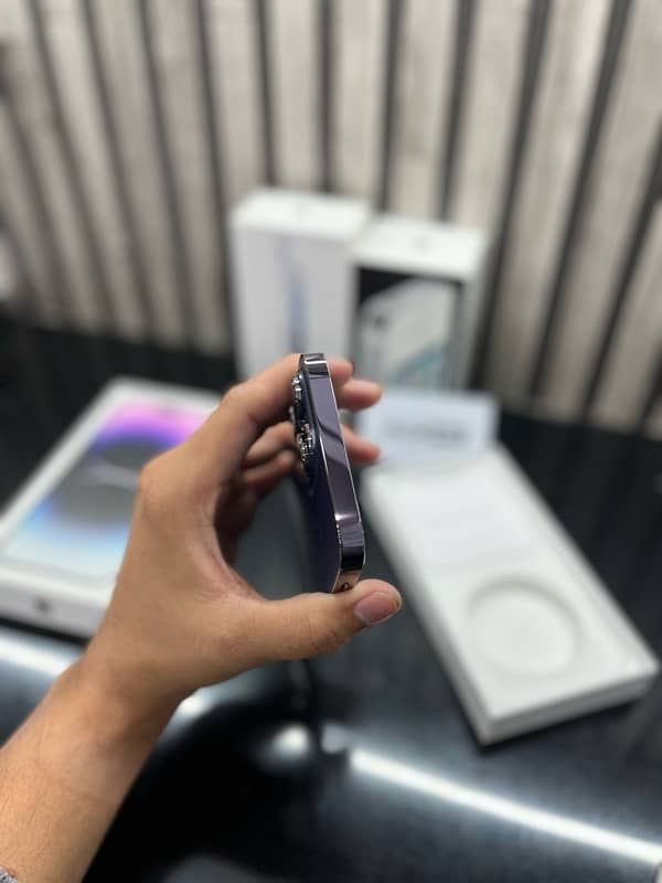 14 Pro Max 128GB NonPTA Purple Colour 7