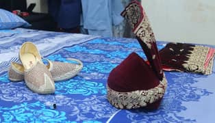 Groom Kitt (Sherwani + Shawal + Turban + Khussa) +Gift