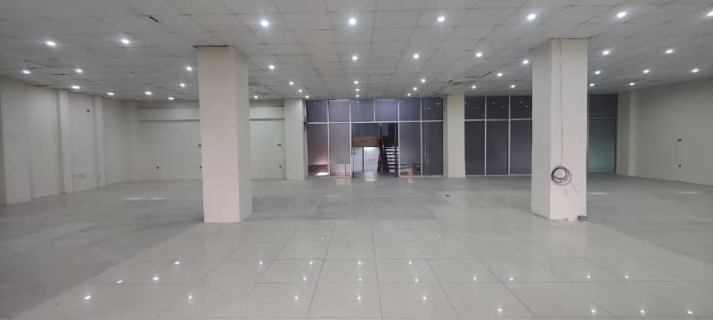 hall for rent in johar town for office software house and call centre and other commercial activity 0