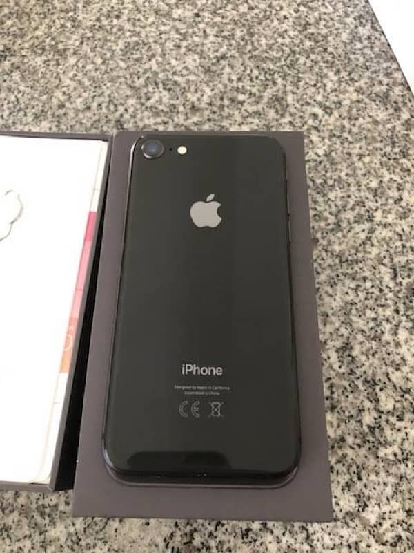 Apple Iphone 8 256gb Pta approved factory unlocked in good condition 0