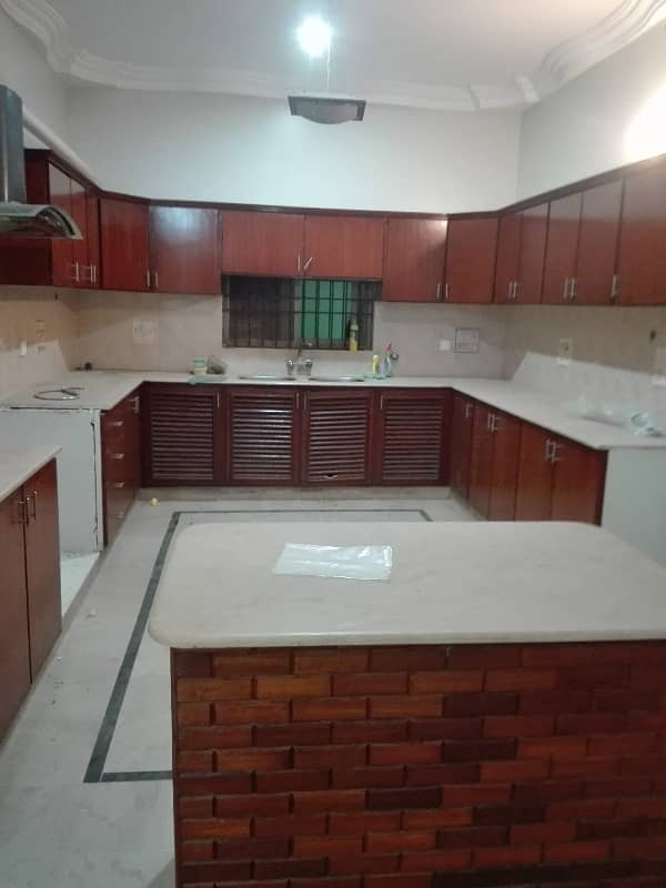 four bed dd 1st floor portion for rent in johar 0