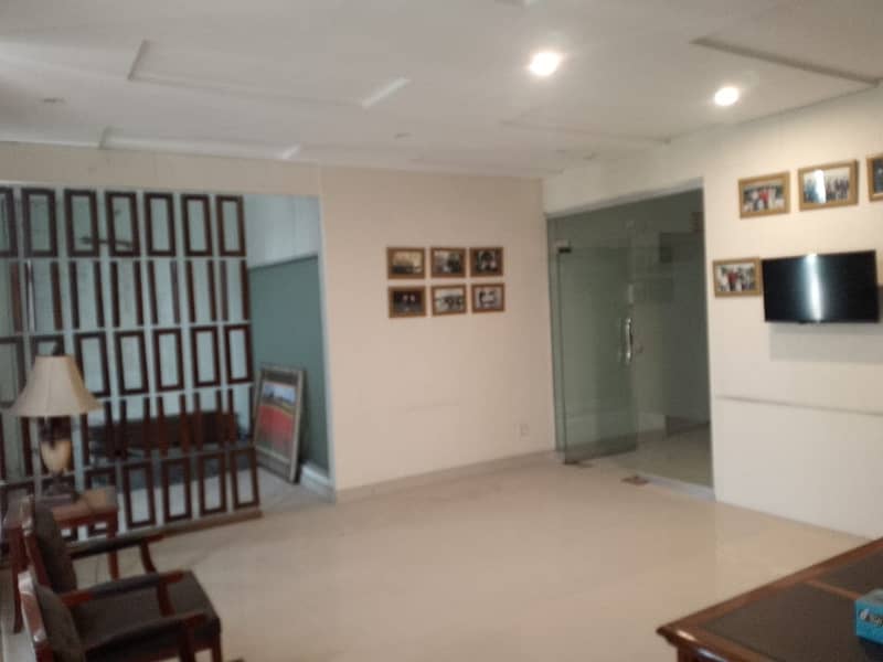 7 marla first floor office for rent phase 1. 1