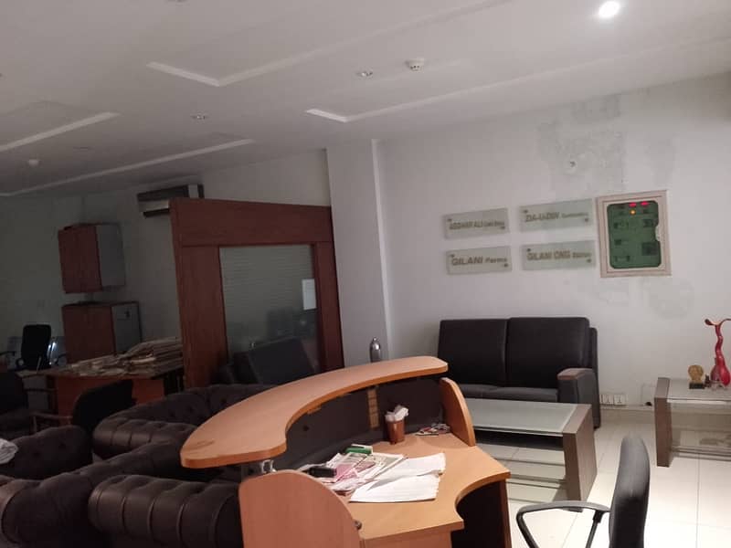 7 marla first floor office for rent phase 1. 2