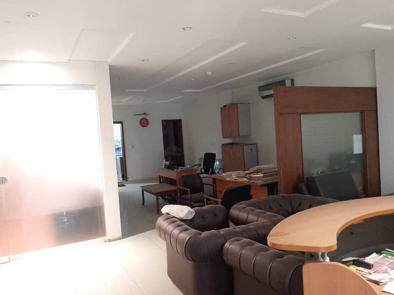 7 marla first floor office for rent phase 1. 4