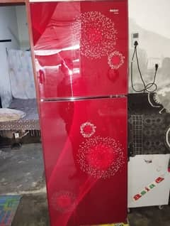 ORIENT RUBY glass door fridge all ok lush condition energy saving