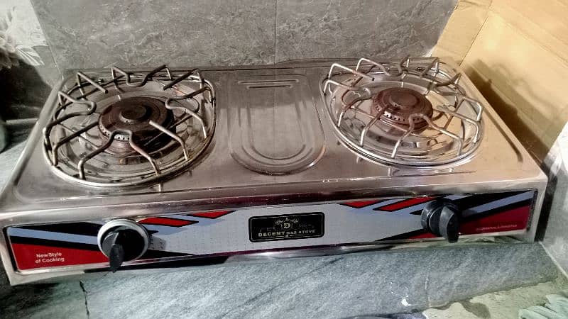 Steel gas stove 1