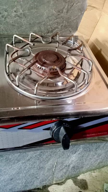 Steel gas stove 2