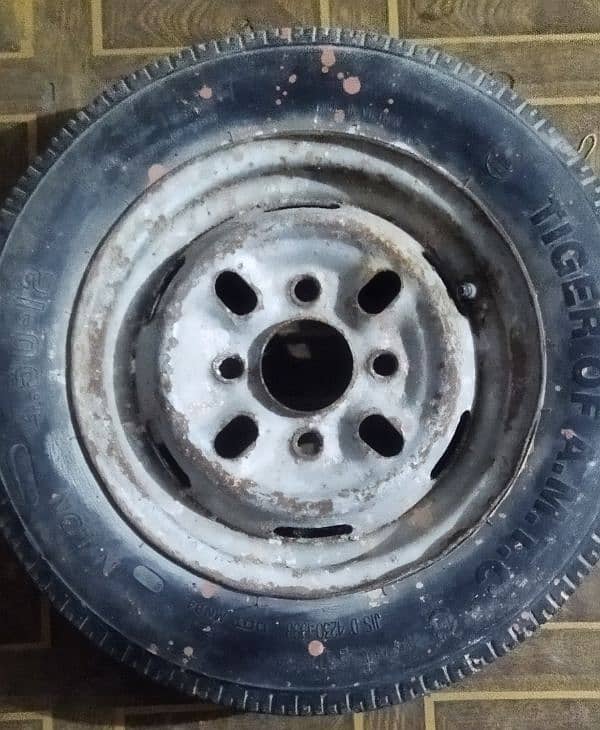 Mehran Spair wheel Tubless 1