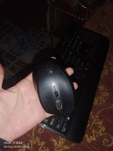 wireless keyboard and mouse combo logi tech original  03156879894 4