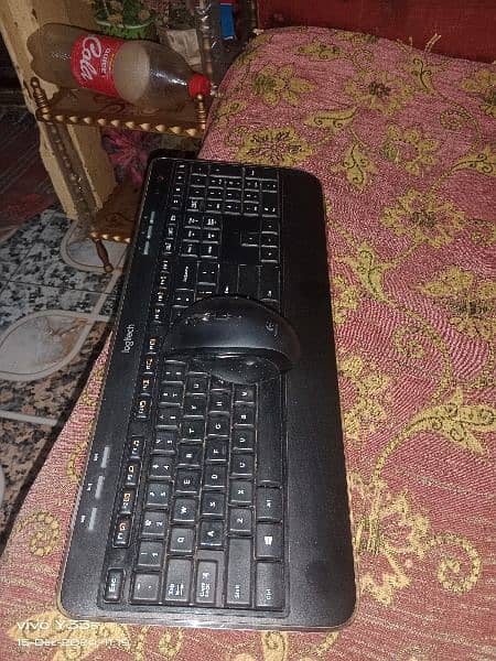 wireless keyboard and mouse combo logi tech original  03156879894 5