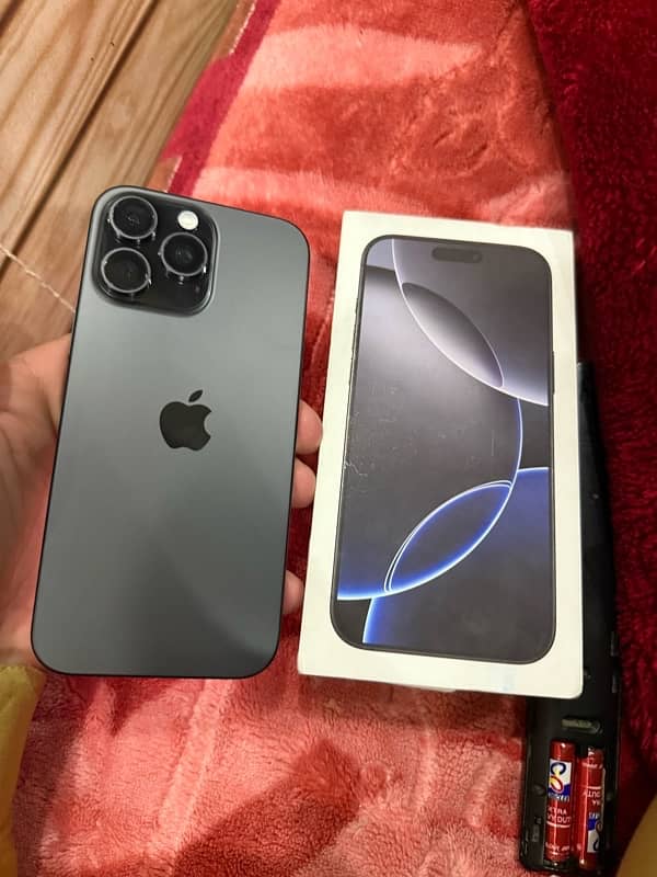 iphone 16 pro max 256gb brand new condition 0