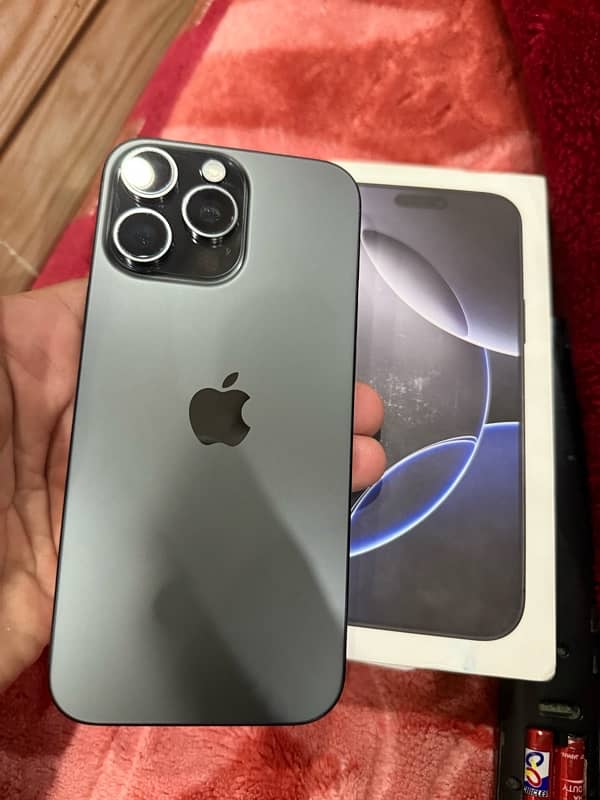 iphone 16 pro max 256gb brand new condition 1