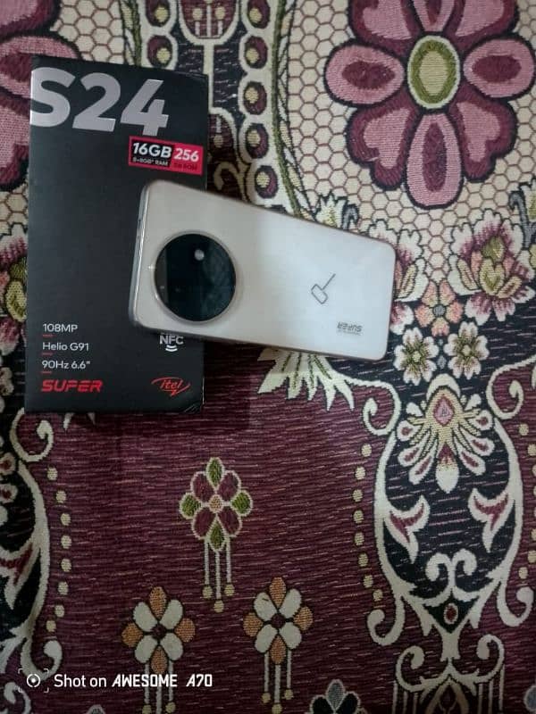 itel s24 with 8 months warranty 1