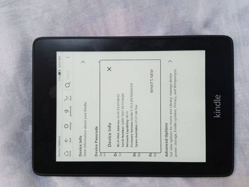 Kindle Paperwhite 10 generation 3