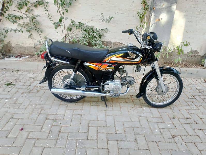 honda cd 70 superb condition 1