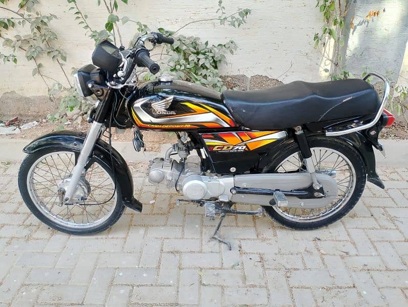 honda cd 70 superb condition 6