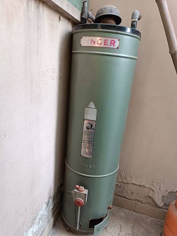 gyser gas 30 gallon singer 0