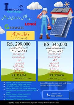 Offgrid Solar system packages