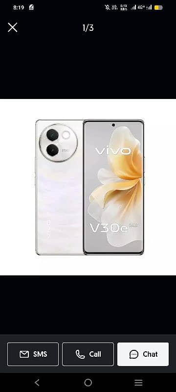 Vivo V30e Price. . 76000 New condition. . 8+8.256 4