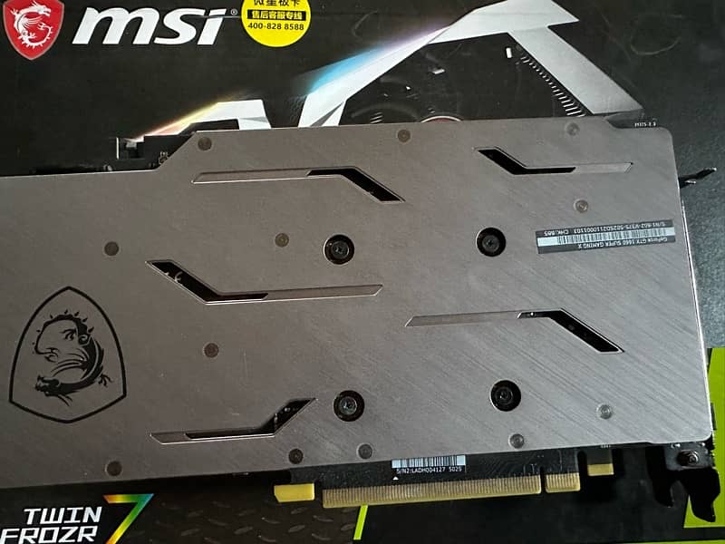 MSI Gaming X 1660 Super 6gb 4