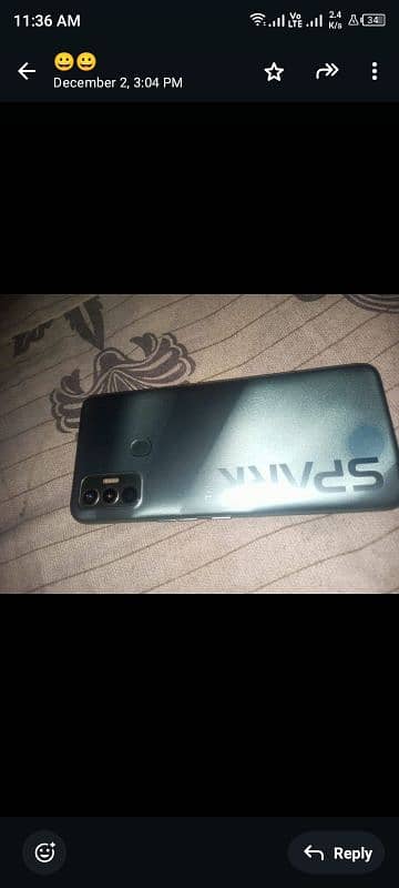 Tecno spark 7 all ok hn 1