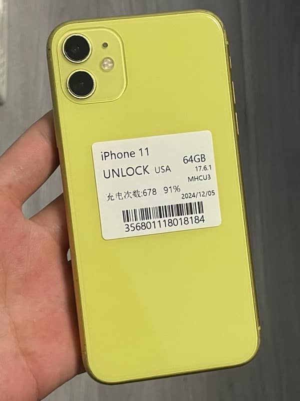 iPhone 11 Yellow color 4