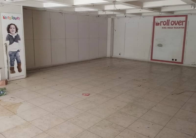 around only brands 7 marla Ground+mezzanine shop for rent phase 1 H block. 4