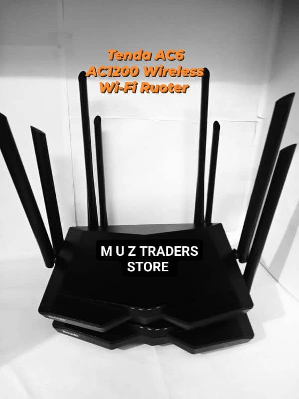 WiFi 6 Ruoter Faibr Android tv box All series avail 10