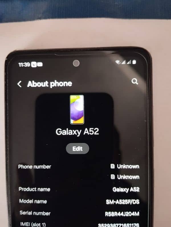 Samsung A52 6. . . 128. . . . approved. box. 03142383873 4