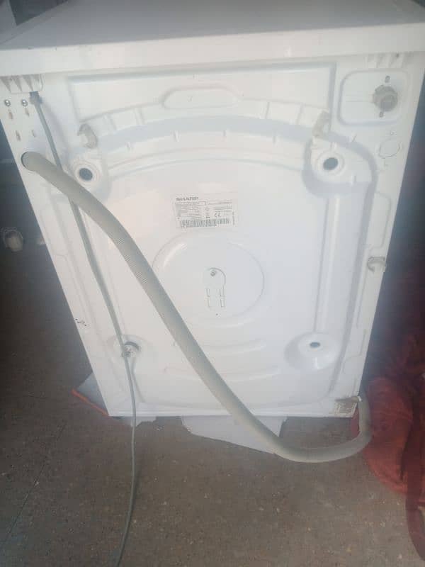 Sharp front load 8 kg automatic washing machine like a new 1