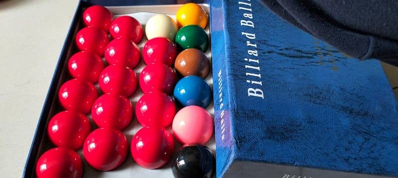 Balgium 1st copy snooker balls 0