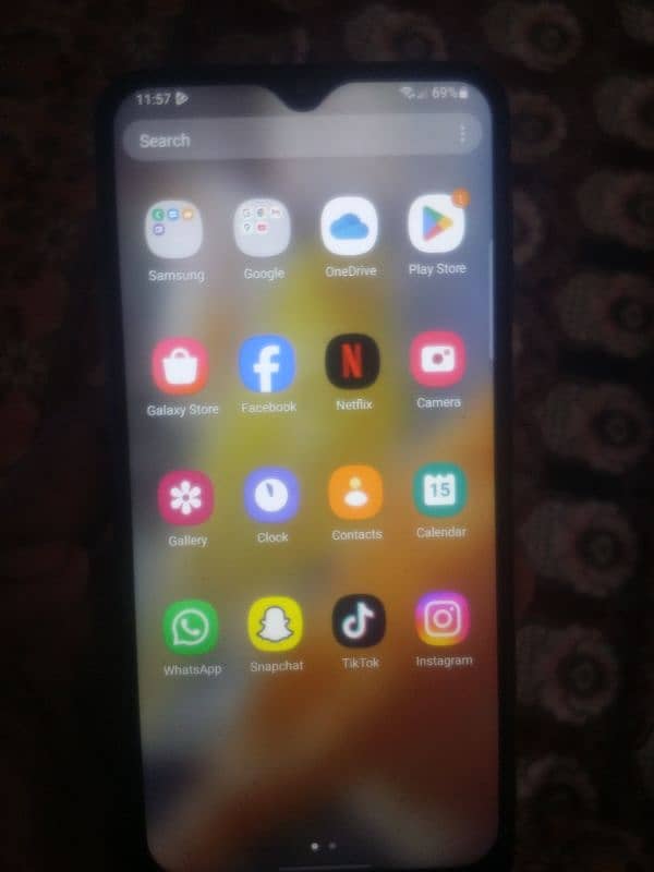 Samsung galaxy A20 (3/32)me(11000 contect only whatsapp no 03335213061 0