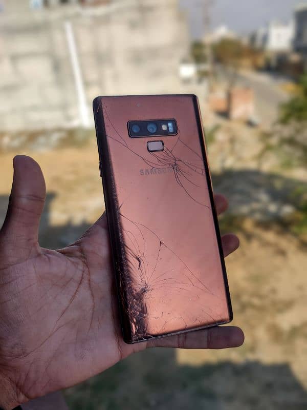 Samsung Galaxy Note 9 Official pta Clear crystal Exchange Possible 0