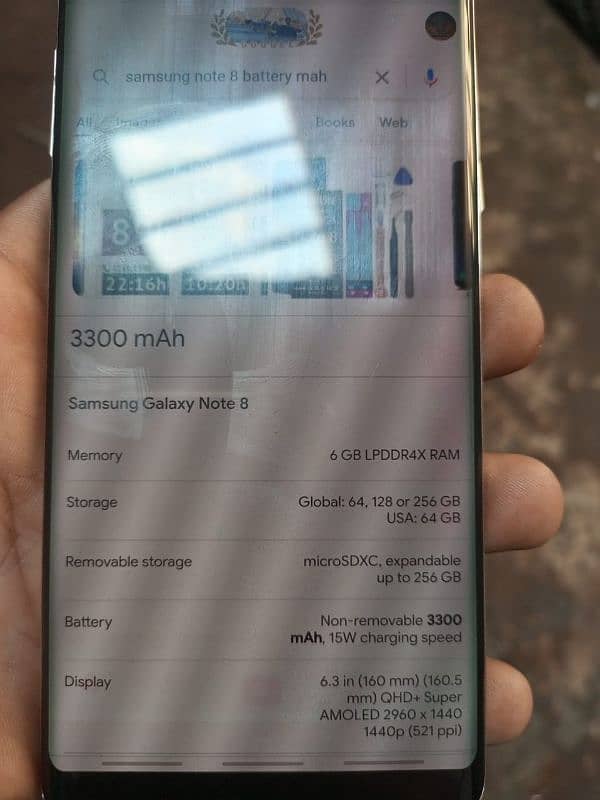 Samsung note 8 64Gb dual pta approved 2