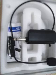 wireless headgear mic