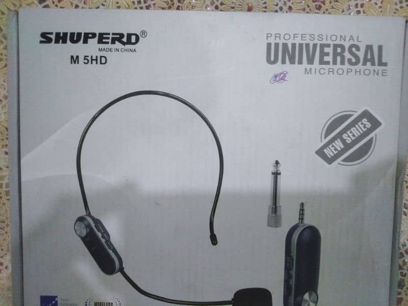 wireless headgear mic 10