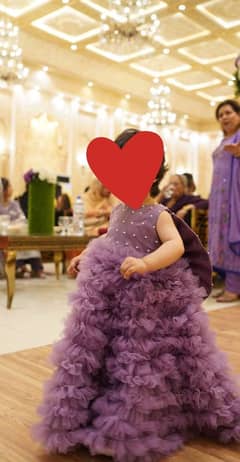 1 - 2 yrs kids wedding frock