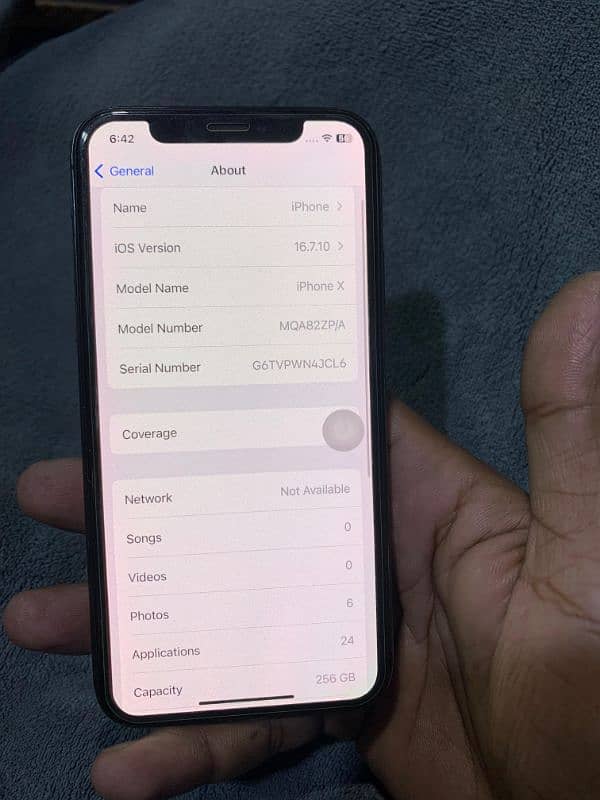 IPhone X non pta factory unlock 4