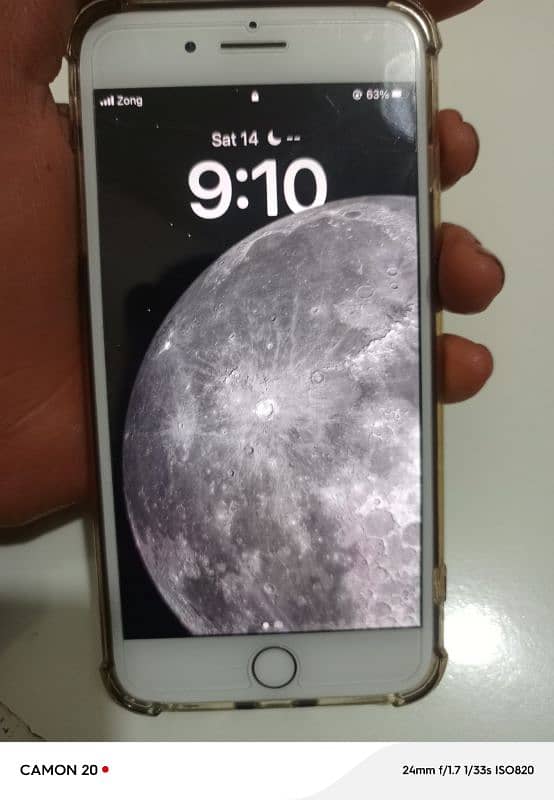 iPhone 8 plus 64gb  pta approd 10by9 water forop 2