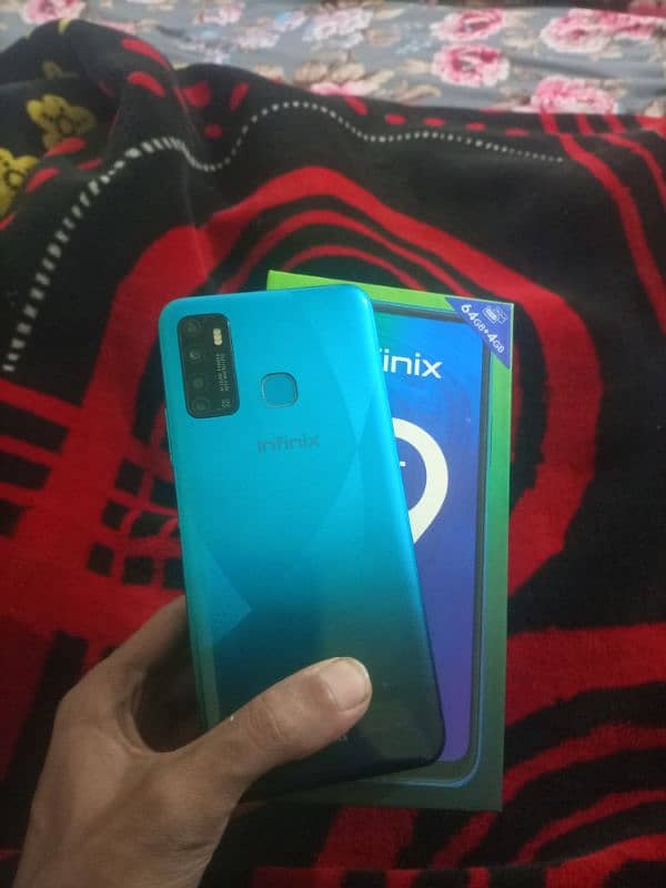 infinix hot 9 4gb 64gb official approved dual sim with box 10/9 all ok 1