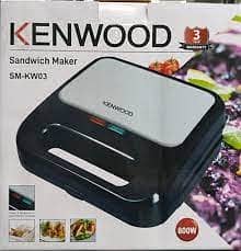 Kenwood Sandwich Maker 2 Slice 800W | SM-KW03 0