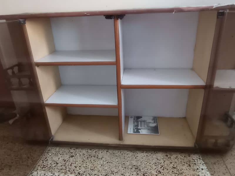 multipurpose cabinet/shelf for crockery/books/showcase 1