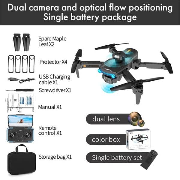 F187 Foldable Camera Drone High Quality Camera Drone with Free Bag 1