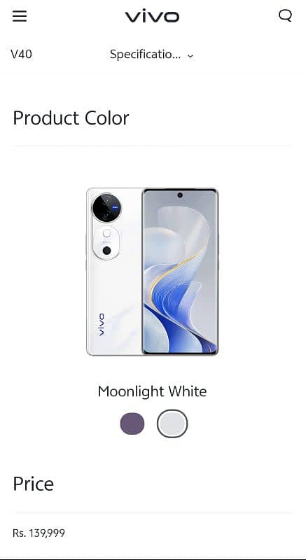 vivo v 40 2mont use full box lash condition 0