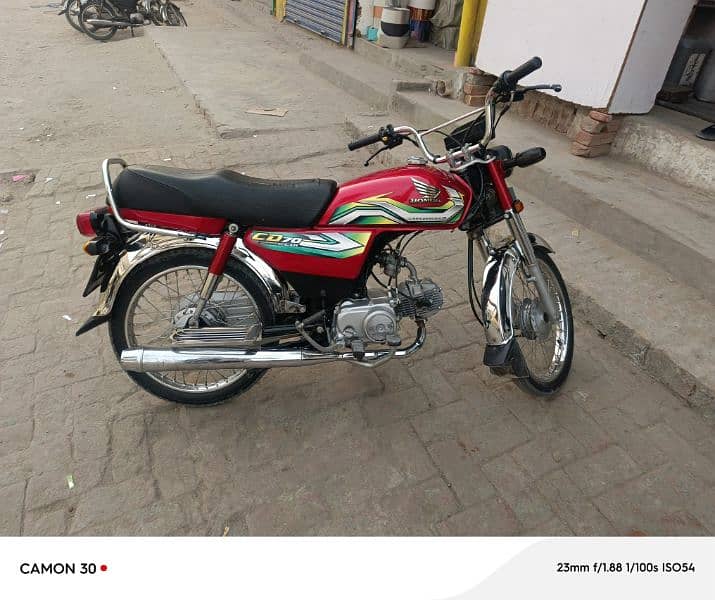 Honda cd 70 2023 1