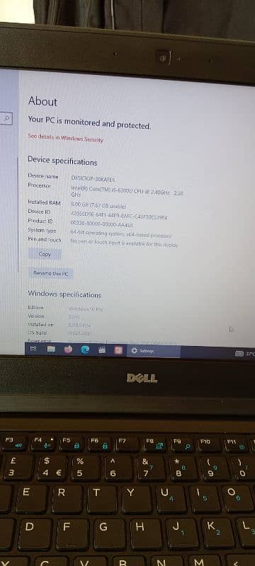 Dell Core i5 - 6th Generation 8