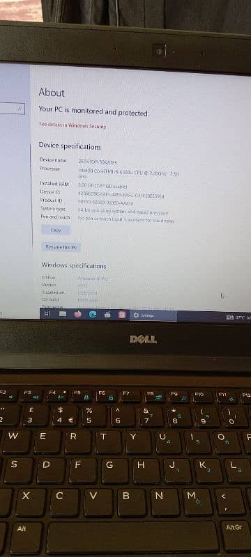 Dell Core i5 - 6th Generation 10