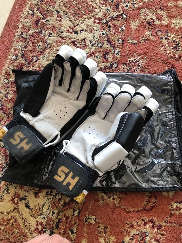 HS Cricket batting Gloves 0