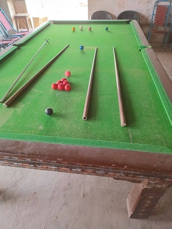 2snooker and 1 billiard table 6